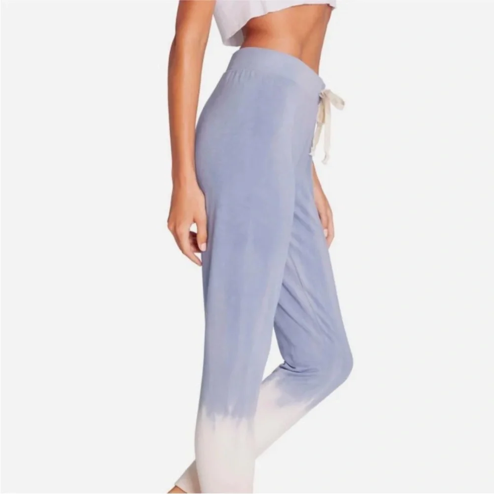 Wildfox Blue and White Ombre Joggers, NWT, Size Med